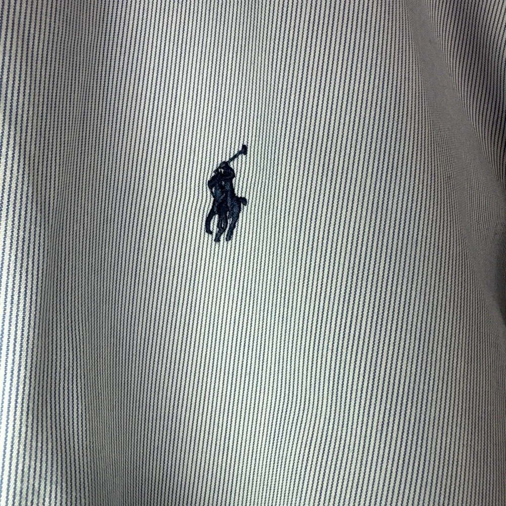 Polo Ralph Lauren Shirt Mens Large McMeel Long Sleeve‎ Button Down Oxford Stripe